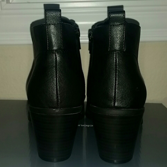 Black ankle boots Cloudwalkers by Avenue 8.5W - Picture 4 of 6